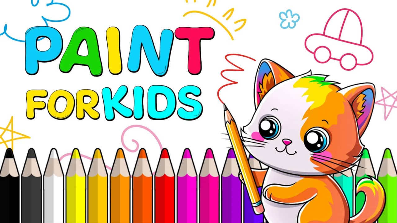 给孩子们画画/Paint For Kids-游戏白嫖网