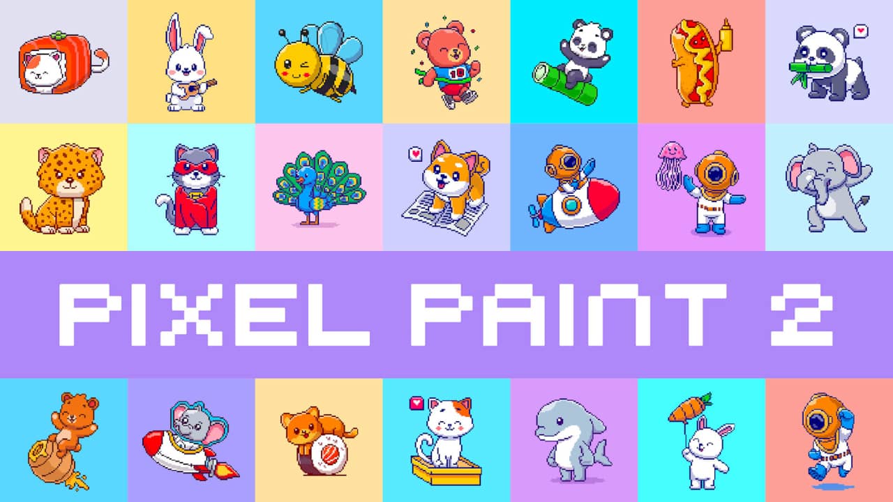 像素绘图 2/Pixel Paint 2-游戏白嫖网