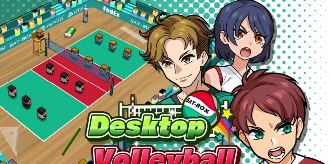 桌上排球 Desktop Volleyball-游戏白嫖网