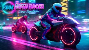 摩托赛车2044游戏模拟器 Moto Racer 2044 Game Simulator-游戏白嫖网
