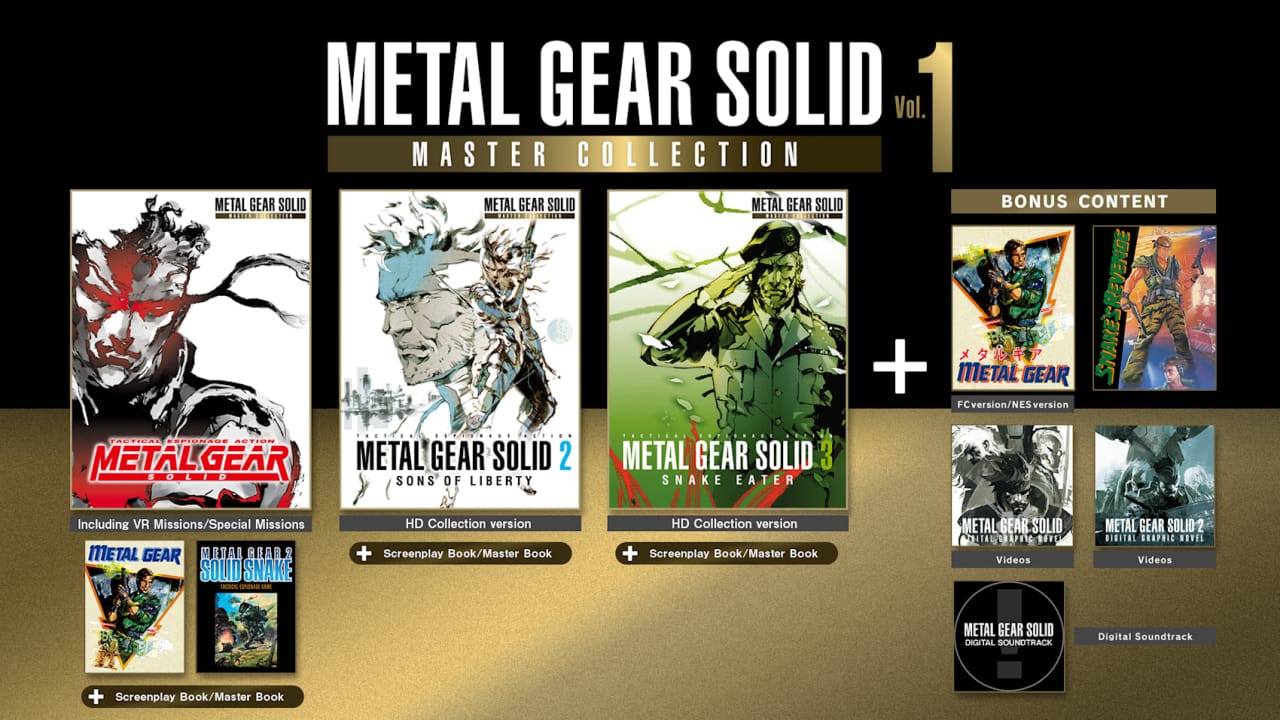 合金装备 大师合集 卷1 Metal Gear Solid Master Collection: Volume 1-游戏白嫖网