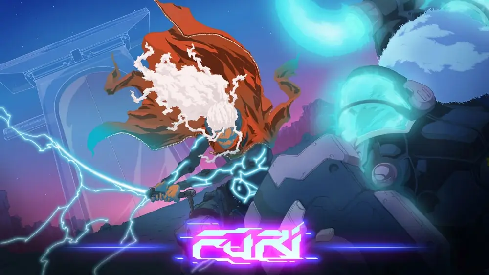 疾风剑豪亚索传 幻舞之刃 弹幕武士 Furi Definitive Edition-游戏白嫖网