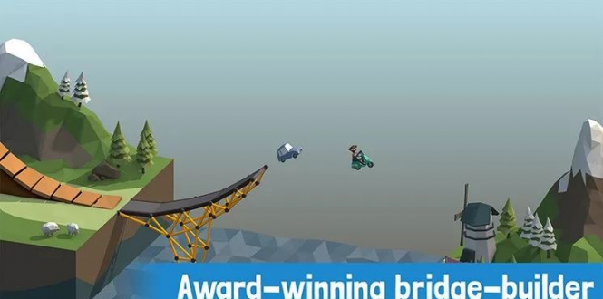 桥梁建造师 Poly Bridge-游戏白嫖网