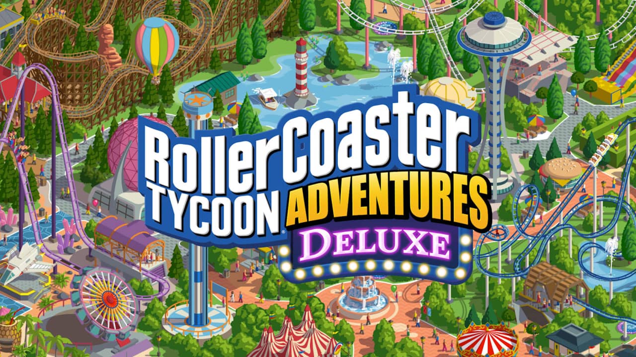过山车大亨冒险豪华版 RollerCoaster Tycoon Adventures Deluxe-游戏白嫖网