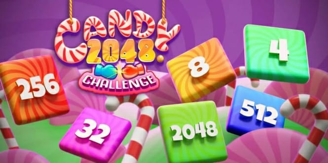 糖果2048挑战 Candy 2048 Challenge-游戏白嫖网