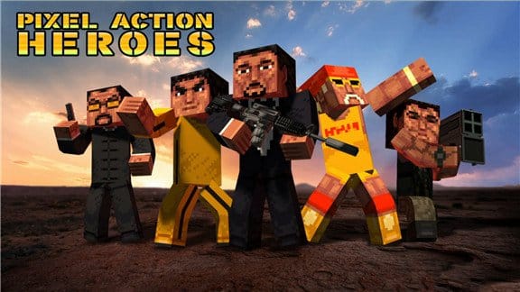 方块世界：像素动作英雄 Pixel Action Heroes-游戏白嫖网