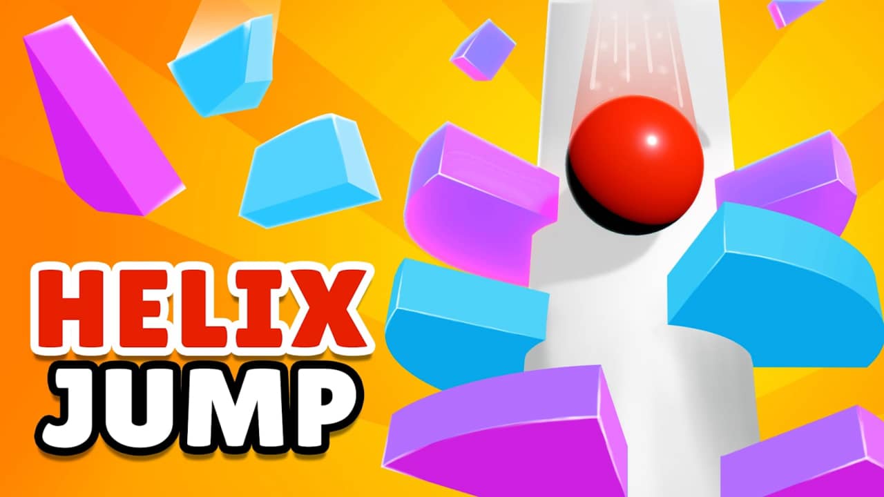 螺旋跳跃 Helix Jump-游戏白嫖网