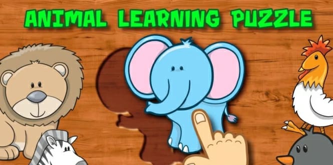 婴幼儿动物学习拼图 Baby animals learn puzzles-游戏白嫖网