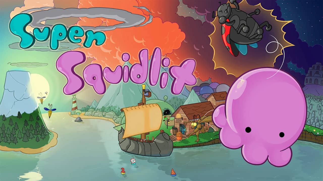 超级鱿鱼仔 Super Squidlit Super squid Super Squidlit-游戏白嫖网