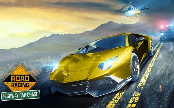 公路赛车：高速竞逐 Road Racing Highway Car Chase-游戏白嫖网