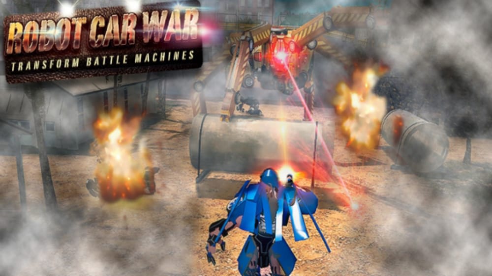 机器人汽车战争：改造战斗机器  Robot Car War: Transform Battle Machines-游戏白嫖网