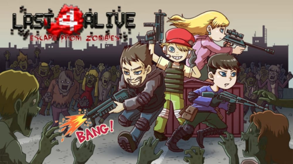 Last 4 Alive：逃离僵尸 Last 4 Alive: Escape From Zombies-游戏白嫖网