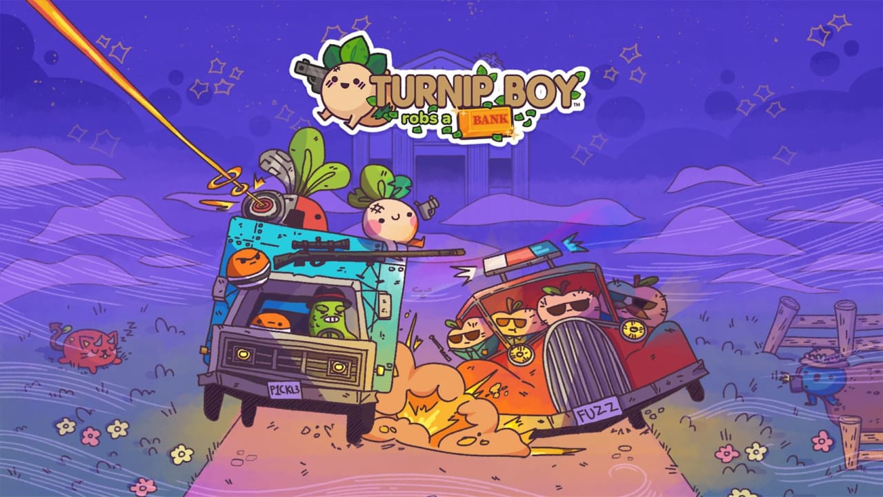 大头菜小子抢银行 Turnip Boy Robs a Bank Turnip Boy Robs a Bank robbed by turnip boy-游戏白嫖网