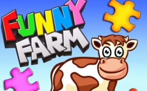 儿童和幼儿的有趣农场动物拼图游戏 Funny Farm Animal Jigsaw Puzzle Game for Kids and Toddlers-游戏白嫖网