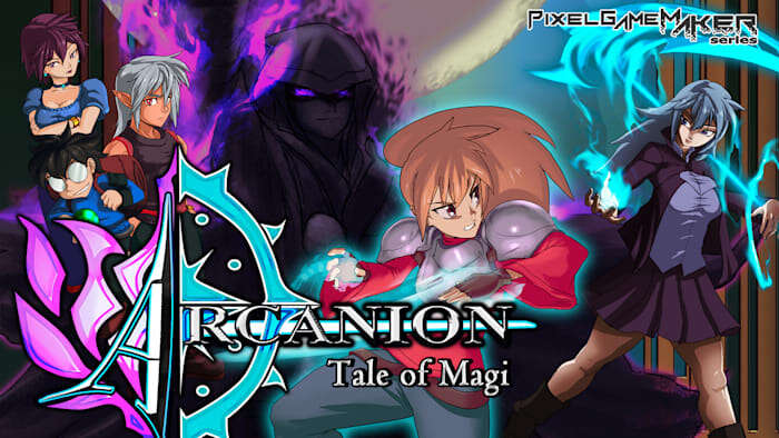 像素游戏制作大师 阿卡尼亚：麻吉的故事 Pixel Game Maker Series ARCANION TALE OF MAGI-游戏白嫖网