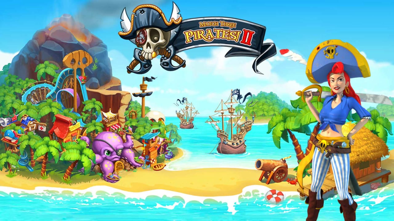 三消海盗2 Match Three Pirates II-游戏白嫖网