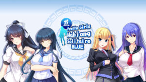 美女麻将牌:蓝 Pretty Girls Mahjong Solitaire – Blue-游戏白嫖网