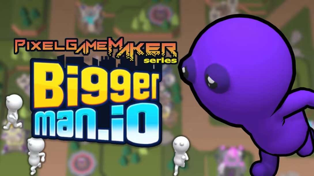 像素游戏制作大师 Biggerman.io  Pixel Game Maker Series Biggerman.io-游戏白嫖网