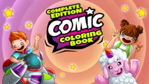 填涂漫画 Comic Coloring Book – Complete Edition-游戏白嫖网