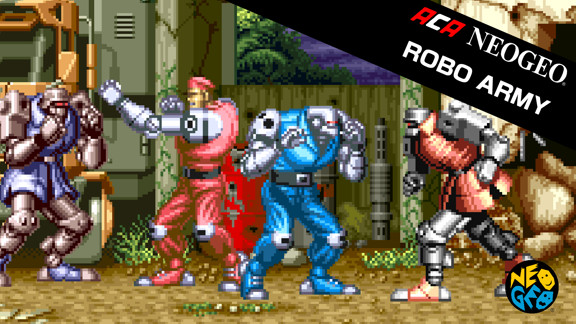 街机：机甲神兵  ACA NEOGEO ROBO ARMY-游戏白嫖网