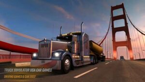卡车模拟器美国汽车游戏-驾驶游戏和汽车2022 Truck Simulator USA Car Games – Driving games & Car 2022-游戏白嫖网