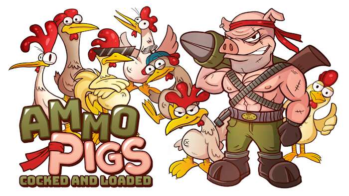 枪火猪猪：装弹射击 Ammo Pigs Cocked and Loaded-游戏白嫖网