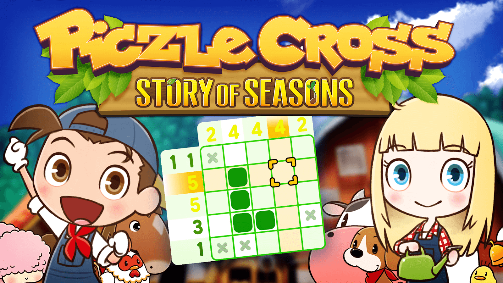 拼图冒险：牧场物语 Piczle Cross: Story of Seasons-游戏白嫖网
