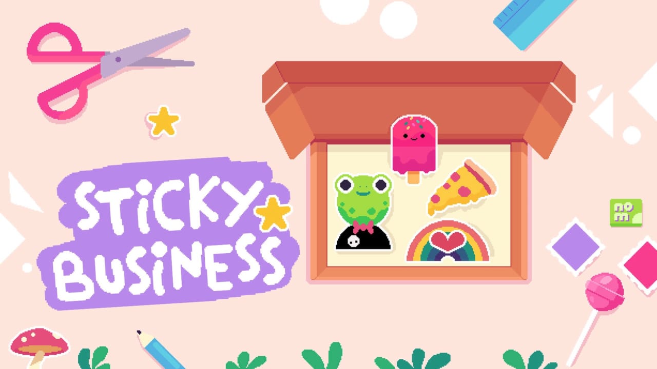 小小贴纸铺 Sticky Business-游戏白嫖网