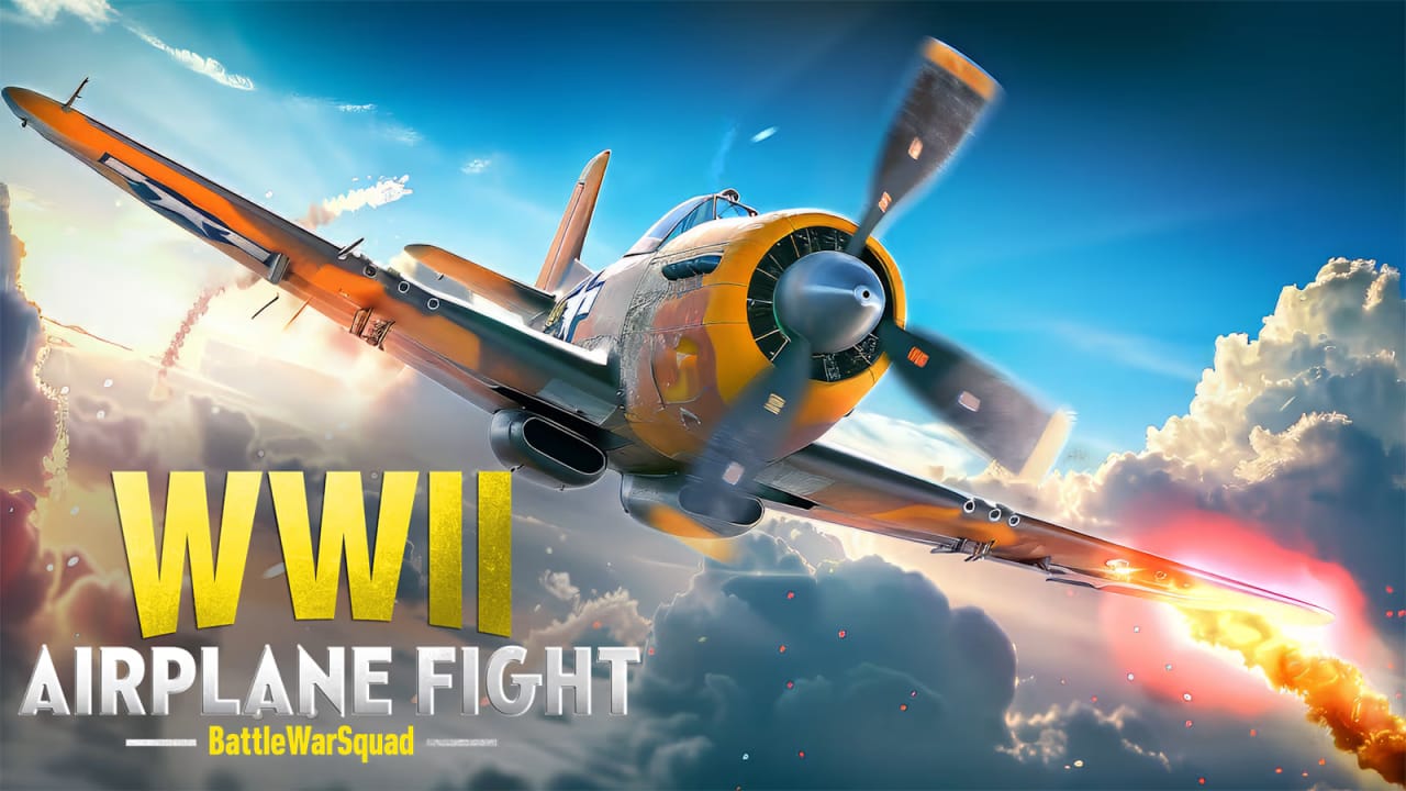 二次世界大战飞机战斗-作战中队  WWII AIRPLANE FIGHT – Battle War Squad-游戏白嫖网