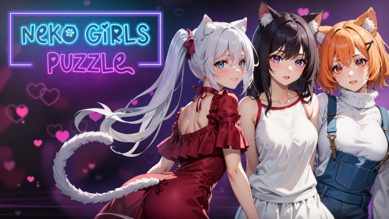 Neko女孩拼图 Neko Girls Puzzle-游戏白嫖网