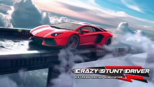 疯狂特技驾驶：极限赛车模拟器 Crazy Stunt Driver: Extreme Racing Simulator-游戏白嫖网