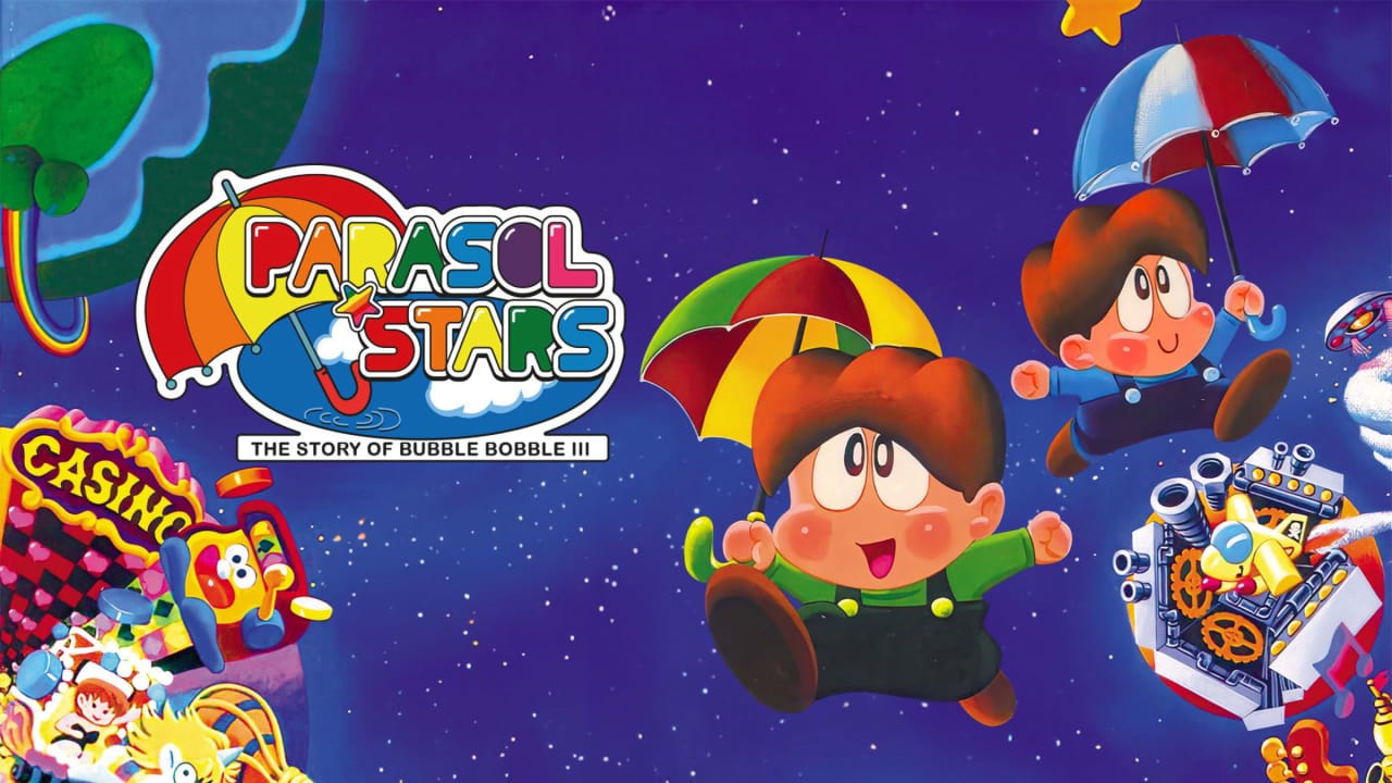 阳伞之星：泡泡龙的故事3 Parasol Stars – The Story of Bubble Bobble III-游戏白嫖网