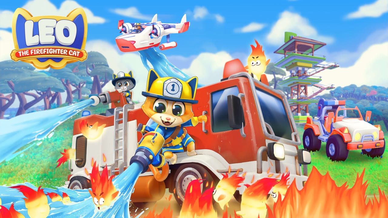 消防员猫里奥 Leo: The Firefighter Cat-游戏白嫖网