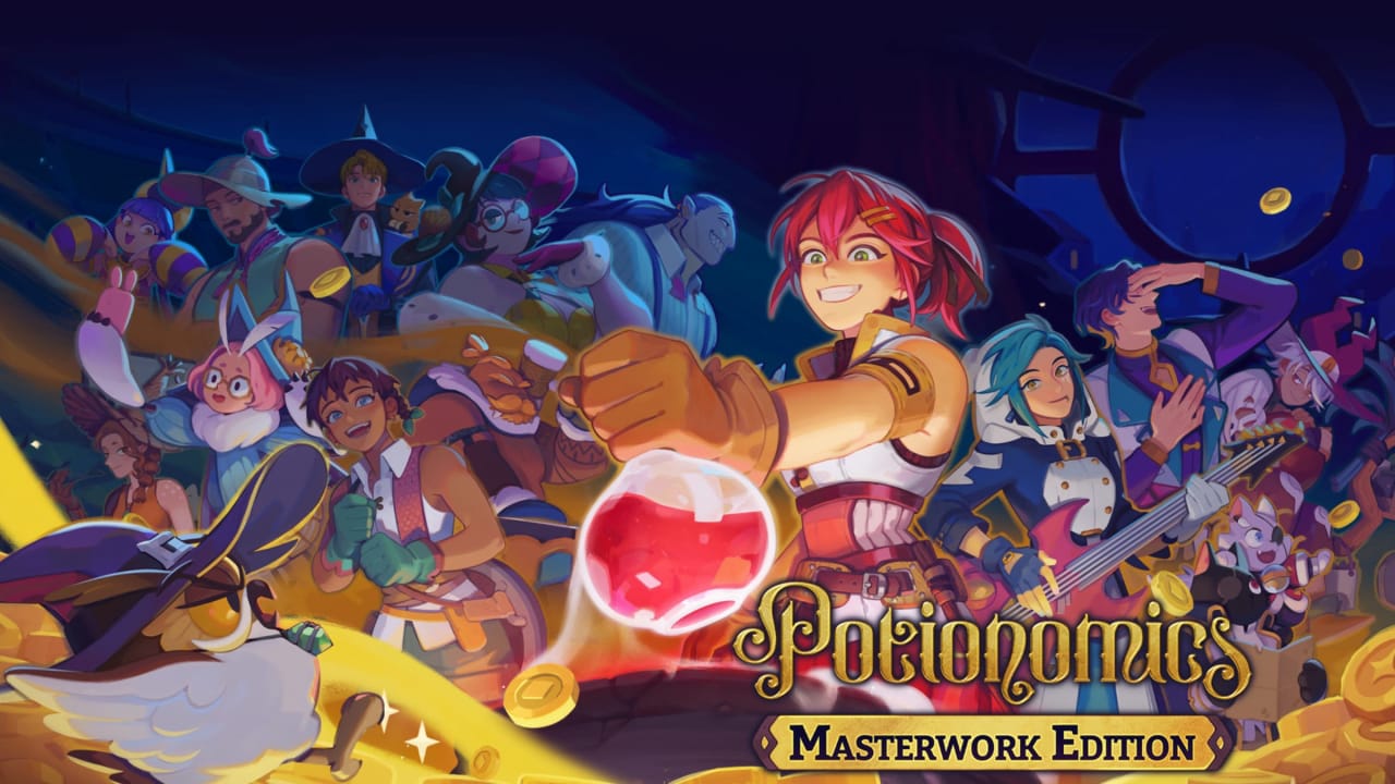 魔药经济学：大师之作版 Potionomics: Masterwork Edition-游戏白嫖网